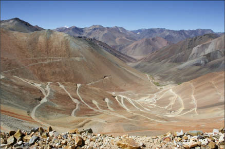 Peregrine Metals' Altar porphyry copper-gold deposit in Argentina's San Juan province. Photo by Peregrine Metals