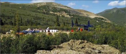 Western Copper's Casino gold-copper-molybdenum project in the Yukon. Photo by The Northern Miner