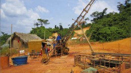 Drillers working at Belo Sun's Volta Grande gold project in Para state, Brazil. Photo by Belo Sun