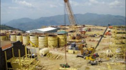 Construction at Banro's Twangiza gold project in the eastern DRC. Photo by Banro