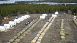 The camp at Hathor Exploration's uranium project in Saskatchewan's Athabasca Basin. Photo by Hathor Exploration