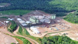 An aerial view of Luna Gold's Aurizona gold mine in northeastern Brazil. Photo by Luna Gold