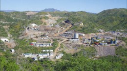 Yamana Gold's Mercedes gold-silver mine, under construction in Sonora state, Mexico. Photo by Yamana Gold