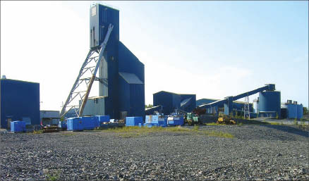 Facilities at Alexis Minerals' Snow Lake gold project in central Manitoba, 700 km north of Winnipeg. Photo by Alexis Minerals