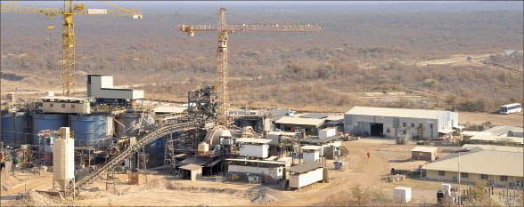 Facilities at Galane Gold's newly acquired Mupane gold mine in Botswana. Photo by Galane Gold