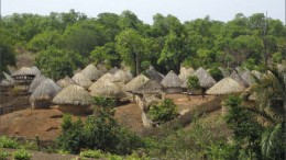 A camp at Merrex Gold's Siribaya gold project in western Mali. Photo by Merrex Gold