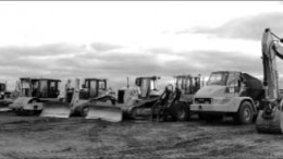 Machinery at North Country Gold's Three Bluffs gold project in Nunavut's Committee Bay greenstone belt. Photo by North Country Gold