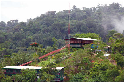 Facilities at Inmet Mining and Korea Panama Mining's Cobre Panama copper-gold project in Panama. Photo by Inmet Mining