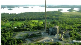 An aerial view of Clifton Star Resources' historic Beattie gold mine in Duparquet, Quebec. Photo by Clifton Star Resources