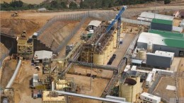 Facilites at Banro's Twangiza open-pit gold mine near Bukavu in the east of the Democratic Republic of the Congo. Photo by Banro