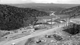 Construction at First Majestic Silver's Del Toro silver mine in Mexico. Photo by First Majestic Silver