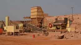 Facilities at Amara Mining's Kalsaka gold mine in Burkina Faso, which would process ore from the Sega deposit. By Amara Mining.