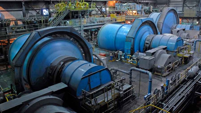 Milling facilities at Centerra Gold's Kumtor gold mine in the Kyrgyz Republic. Source: Centerra Gold