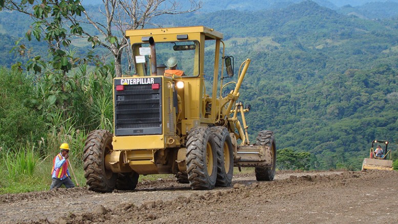 A road at Inmet Mining's Cobre Panama Project. Source: Inmet Mining