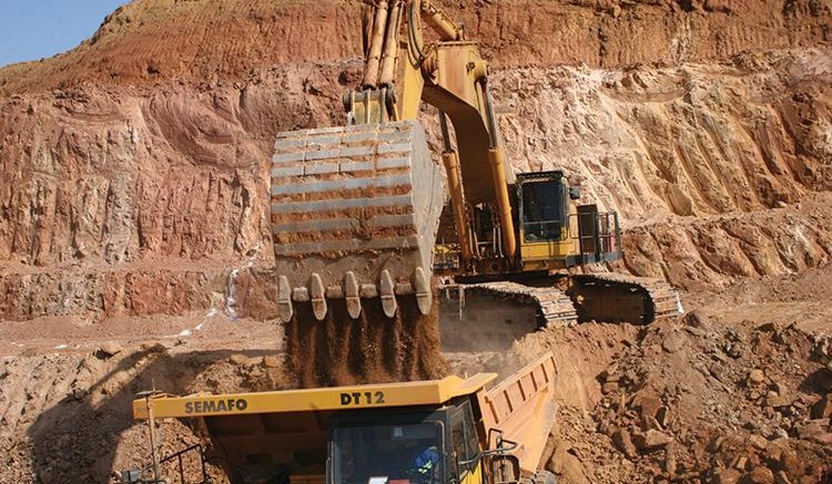 Heavy machinery at Semafo's Mana mine. Source: SEMAFO Inc