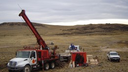 Prospect drilling at the Joaquin project. Source: Mirasol Resources