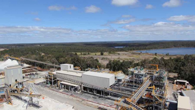 Facilities at Talison Lithium's Greenbushes lithium mine in Western Australia. Source: Talison Lithium