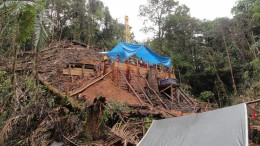 A drill platform at Inmet's Cobre Panama project. Source: Inmet Mining