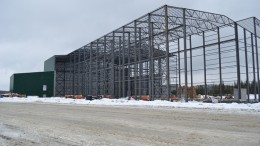 Construction of the processing plant at Canada Lithium's mine near Val d'Or, Quebec. Source: Canada Lithium