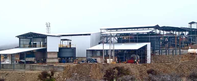 Processing facilities under construction at Santacruz Silver's Rosario silver-gold-zinc-lead project,184 km north of San Luis Potosi city in central Mexico. Source: Santacruz Silver