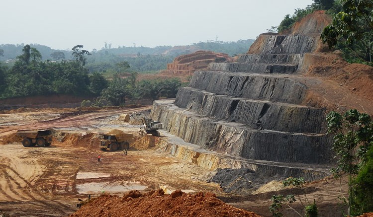 Endeavour Mining's Nzema gold mine in south western Ghana. Source: Endeavour Mining