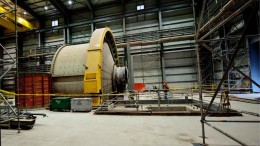 A mill under construction at New Gold's New Afton gold mine near Kamloops, British Columbia in 2011, which reached commercial production in 2012. Source: New Gold