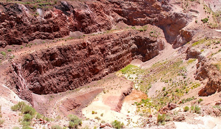 A pit at Meadow Bay's Atlanta gold-silver project in Nevada. Source: Meadow Bay Gold Corporation