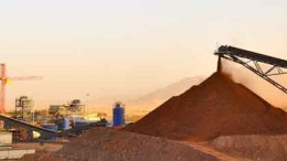 Processing facilities at Nevsun Resources' Bisha gold mine in Eritrea, which were built in part by contractor Segen Construction, which allegedly employs conscripted workers. Source: Nevsun Resources