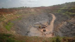 The Fayalala pit at Nordgold's Lefa gold mine complex in Guinea. Photo by Alexandra Feytis.