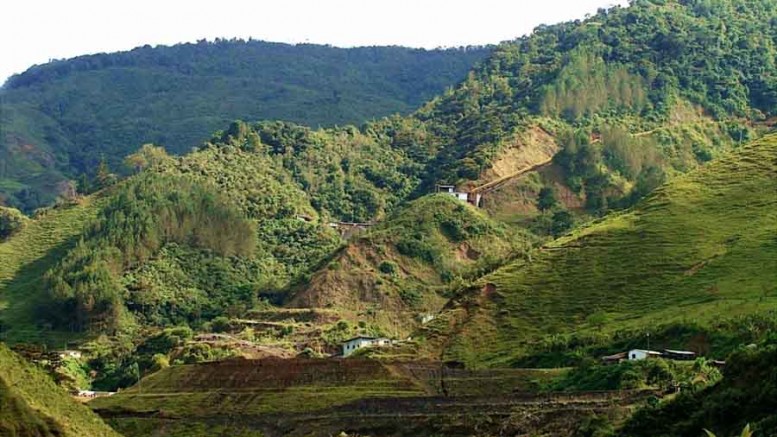 Atico Mining's El Roble gold mine site in Colombia's Choco Department. Source: Atico Mining