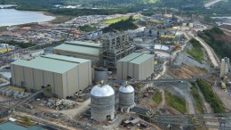 An aerial view of the processing plant at Pueblo Viejo. Source: Goldcorp Inc.