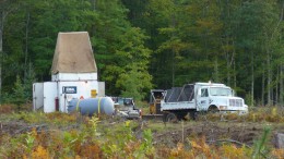 Equipment at the Back Forty project in Michigan. Source: Aquila Resources
