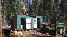 A drill rig at Gold Reach Resources' Ootsa gold project in northwest British Columbia. Source: Gold Reach Resources