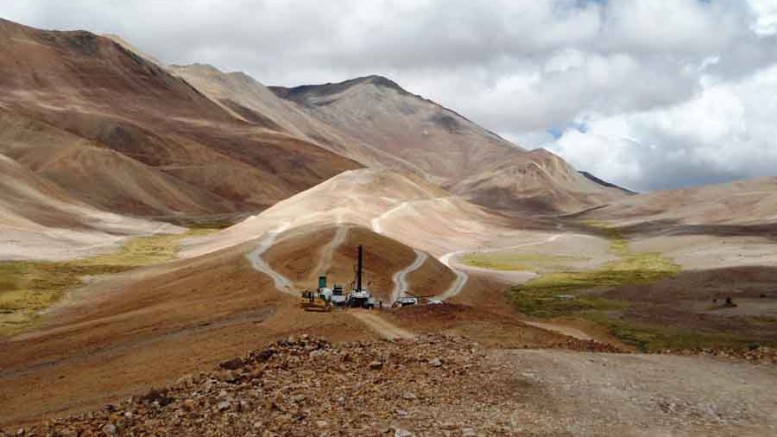 McEwen Mining's Los Azules porphyry copper project in San Juan, Argentina near the Chilean border. Credit: McEwen Mining.