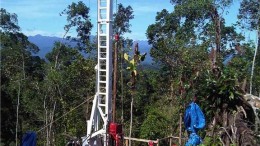 A drill rig at Inmet Mining's Cobre Panama copper project in Panama. Source: Inmet Mining