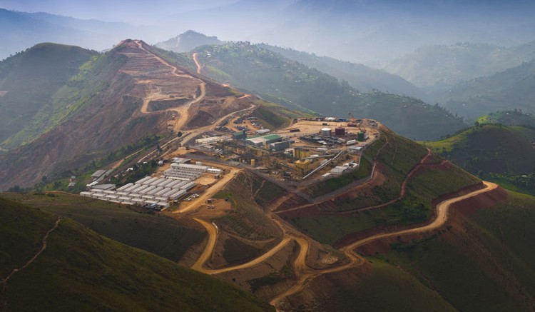 Facilities at Banro's Twangiza gold mine in the Democratic Republic of the Congo. Source: Banro