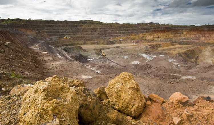 Katanga Mining's Musonoie-T17 open-pit copper mine in the Democratic Republic of the Congo. Source: Katanga Mining