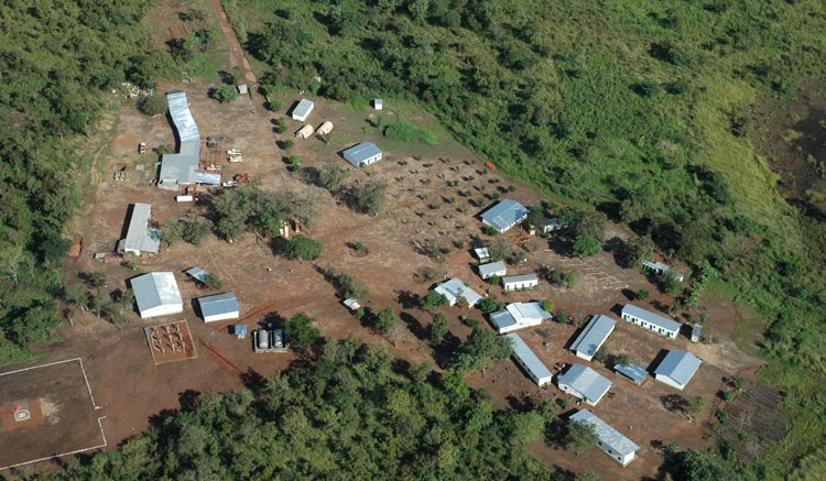 An aerial shot of Axmin's Passendro project in  the Central African Republic. Source: Axmin