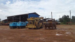 Equipment at Sandsping Resources' Toroparu gold project in Guyana. Source: Sandspring Resources