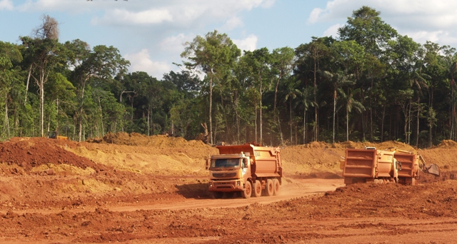 Minerao Rio do Norte's Trombetas bauxite mine in Brazil. Credit: Wardell Armstrong.