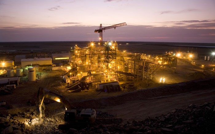 The processing plant at Kinross Gold's Tasiast gold mine in northwestern Mauritania. Source: Kinross Gold