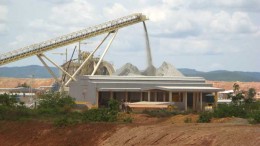 Processing facilities at Yamana's Chapada open pit gold-copper mine, located in Brazil. Credit: Yamana Gold.