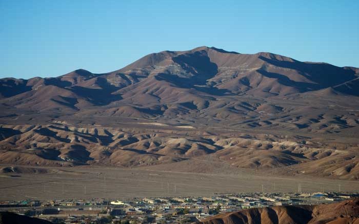 Capstone Mining's   Santo Domingo iron oxide-copper-gold project in Chile. Source: Capstone Mining