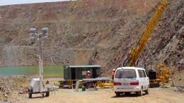 Drilling equipment at Vista Gold's  Mt Todd project in Australia. Source: Vista Gold