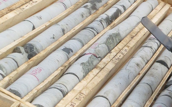 Core samples from Colorado Resources' north RoK copper-gold project in British Columbia. Source: Colorado Resources