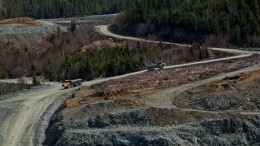Anaconda Mining's Pine Cove open-pit gold mine in Newfoundland's Baie Verte Peninsula. Source: Anaconda Mining