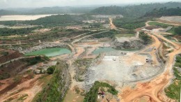 A bird's-eye view of Golden Star Resources' Wassa gold mine in Ghana. Credit: Golden Star Resources.