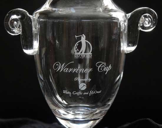 The Warriner Cup. Photo by Watts, Griffis and McOuat