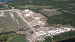 Strateco Resources' Matoush uranium project in Quebec's Otish Mountains, in 2010. Source: Strateco Resources.