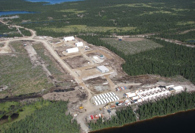 Strateco Resources' Matoush uranium project in Quebec's Otish Mountains, in 2010. Source: Strateco Resources.